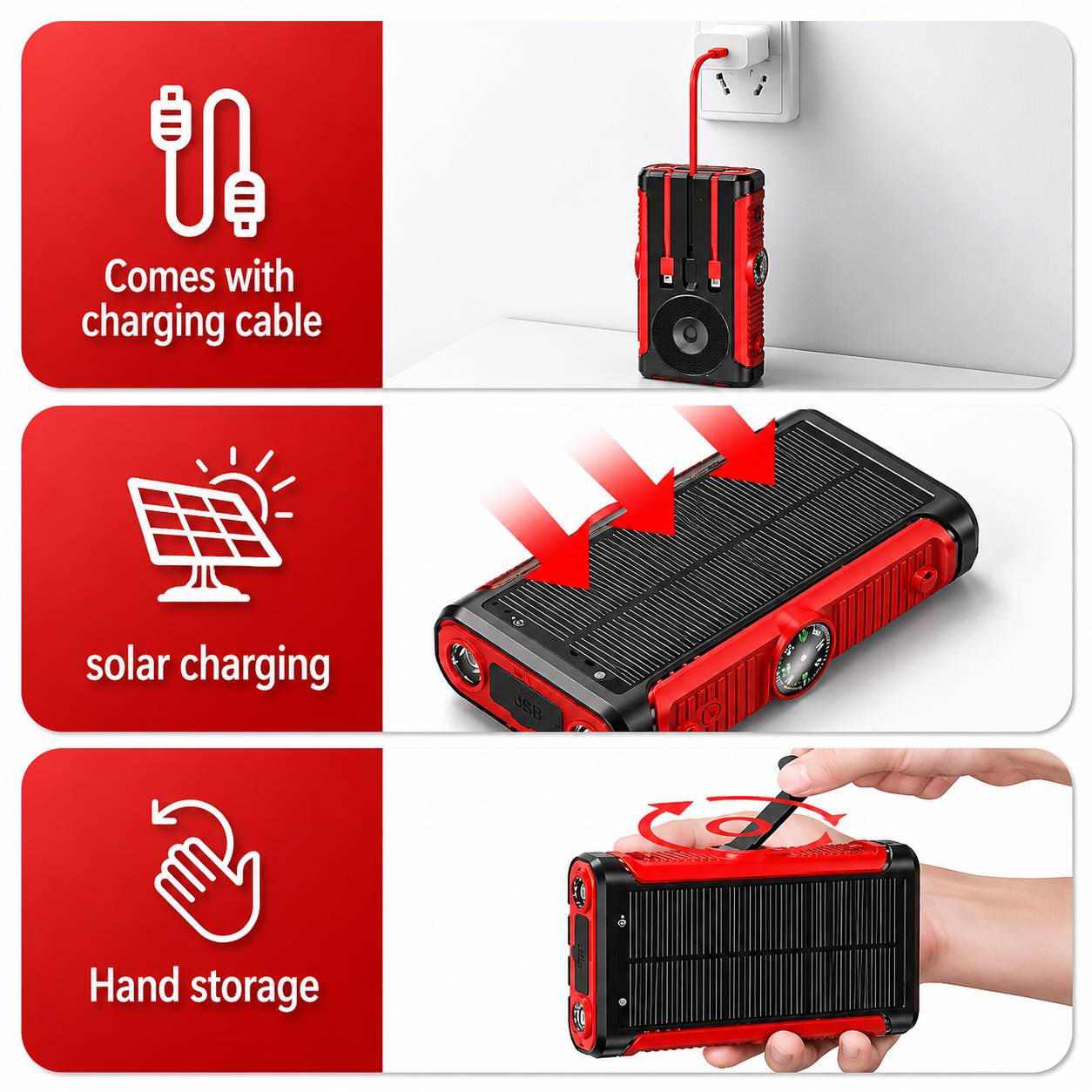 POLMOORA 3 charging methods